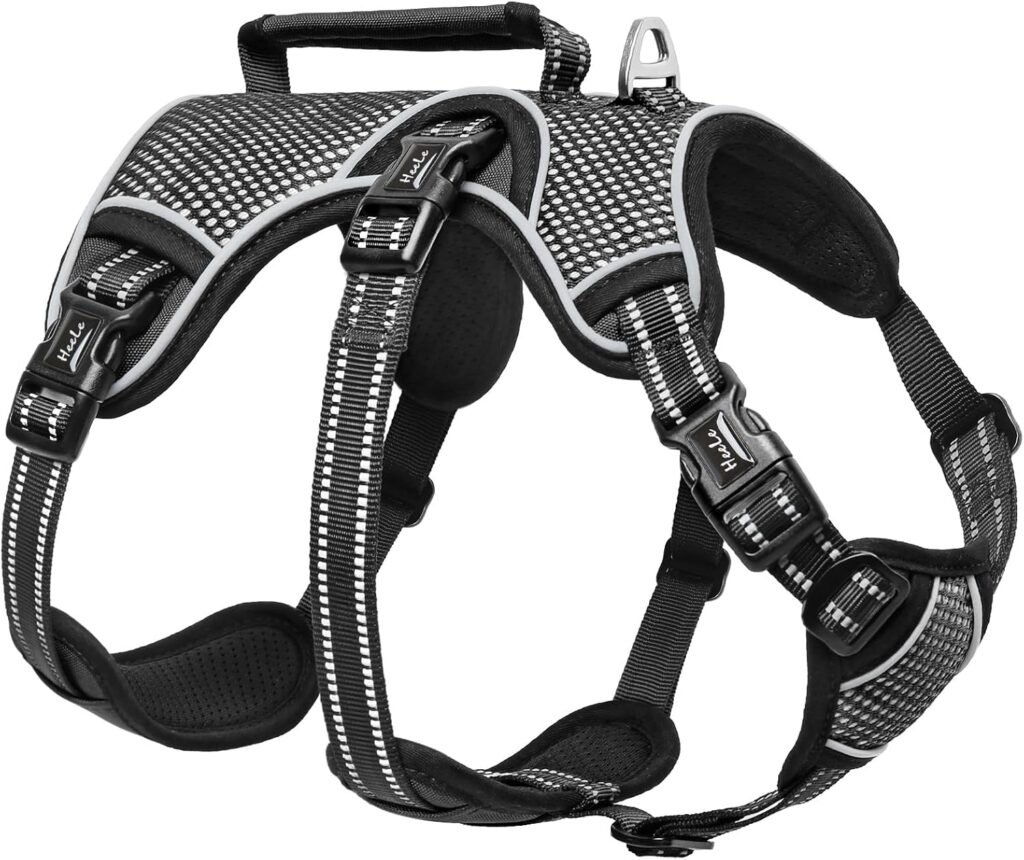 HEELE No-Escape — arnés de 3 puntos para galgo