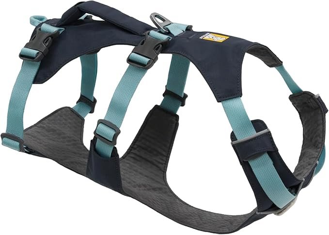 Ruffwear Flagline — arnés ligero y estable para galgo